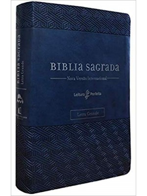 Bíblia Sagrada NVI – Leitura Perfeita | Letra Grande – Azul | Thomas Nelson Com espaços para anotações