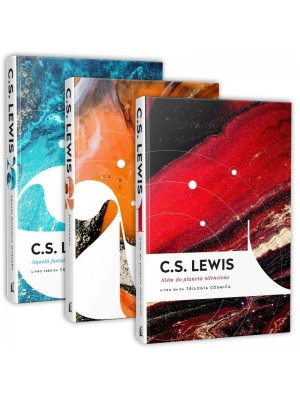 Kit Trilogia Cósmica - C.S. Lewis (Português) Capa dura 