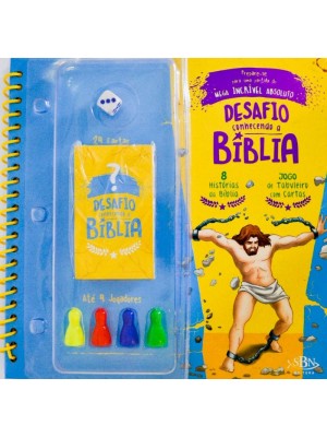 Jogo Livro - Desafio Conhecendo A Bíblia